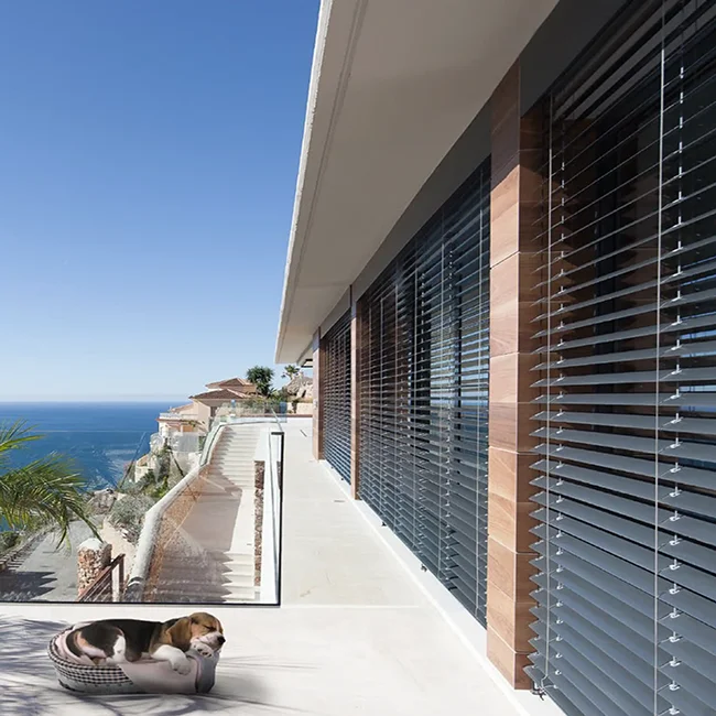 veneciana exterior motorizada Marbella