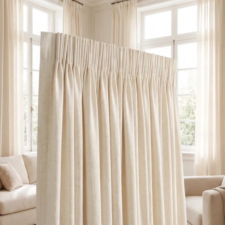 Pencil Pleat Curtains
