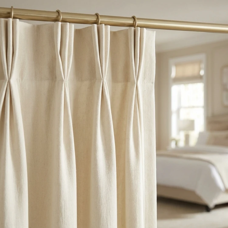 Triple Pinch Pleat Curtains