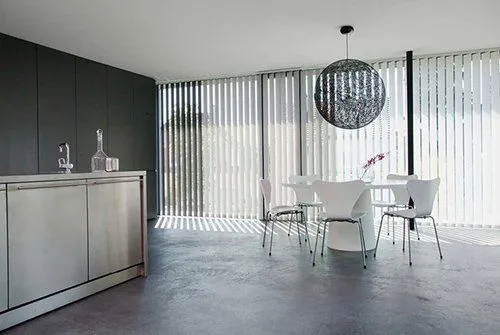 vertical blinds for living room
