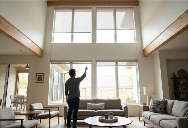 easy operation for high or hard-to-reach windows easy operation for high or hard-to-reach windows