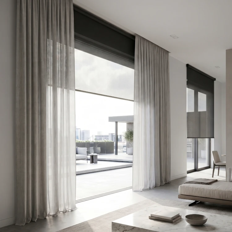 estores con cortinas a medida en Estepona con instalación gratuita y asesoramiento