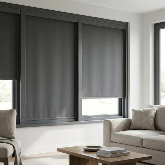 Estores sin taladrar para ventanas oscilobatientes Fit Box Bandalux