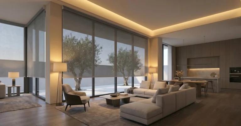 Large made-to-measure blinds manufactured in Málaga