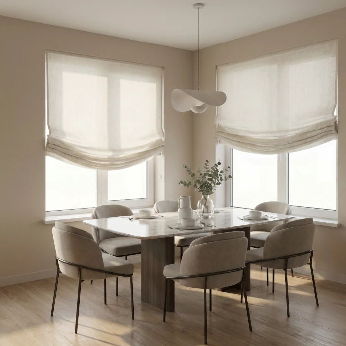 Cortinas y estores paqueto plegables