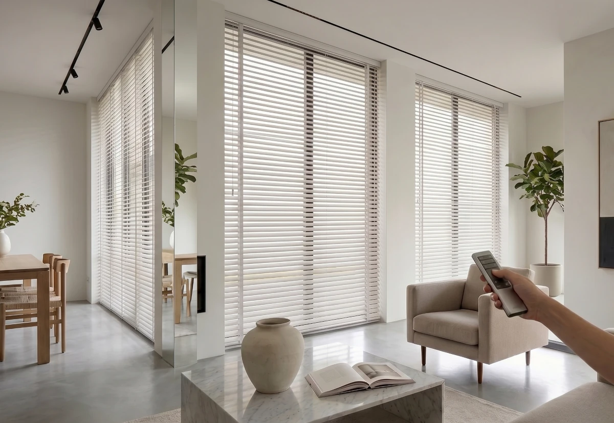venecianas de madera motorizadas Costa del Sol